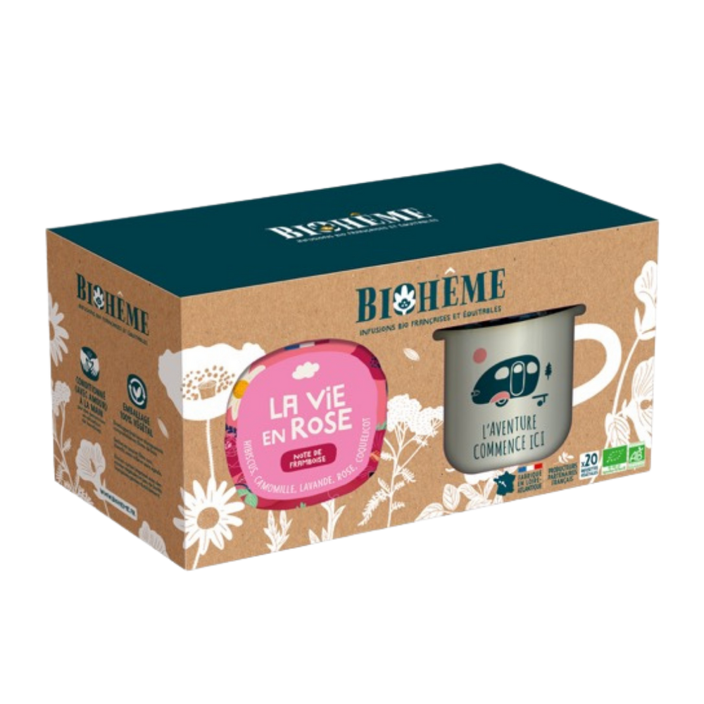 Coffret Mug & La Vie en Rose bio