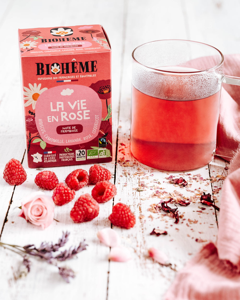 Coffret Mug & La Vie en Rose bio