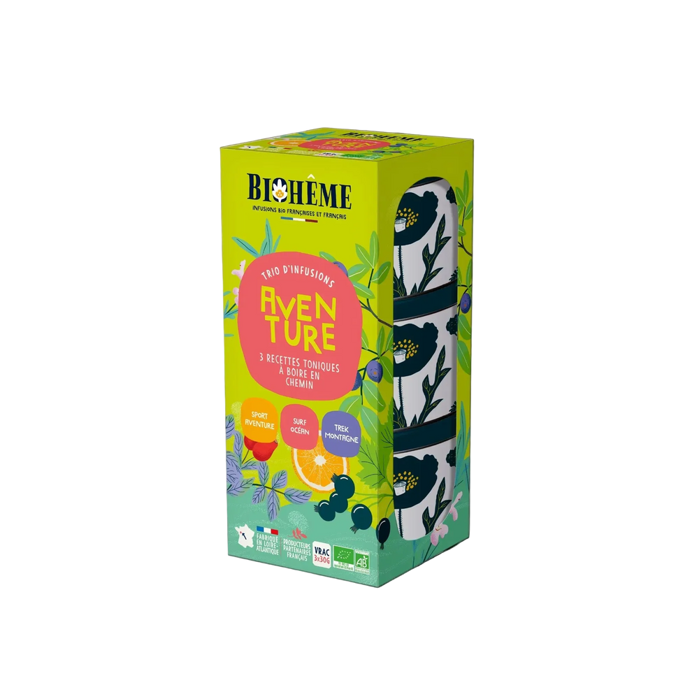 Mini trio Aventure bio