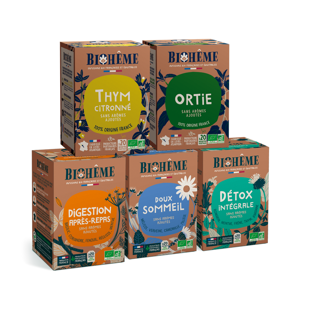 Découverte des infusions Naturo bio