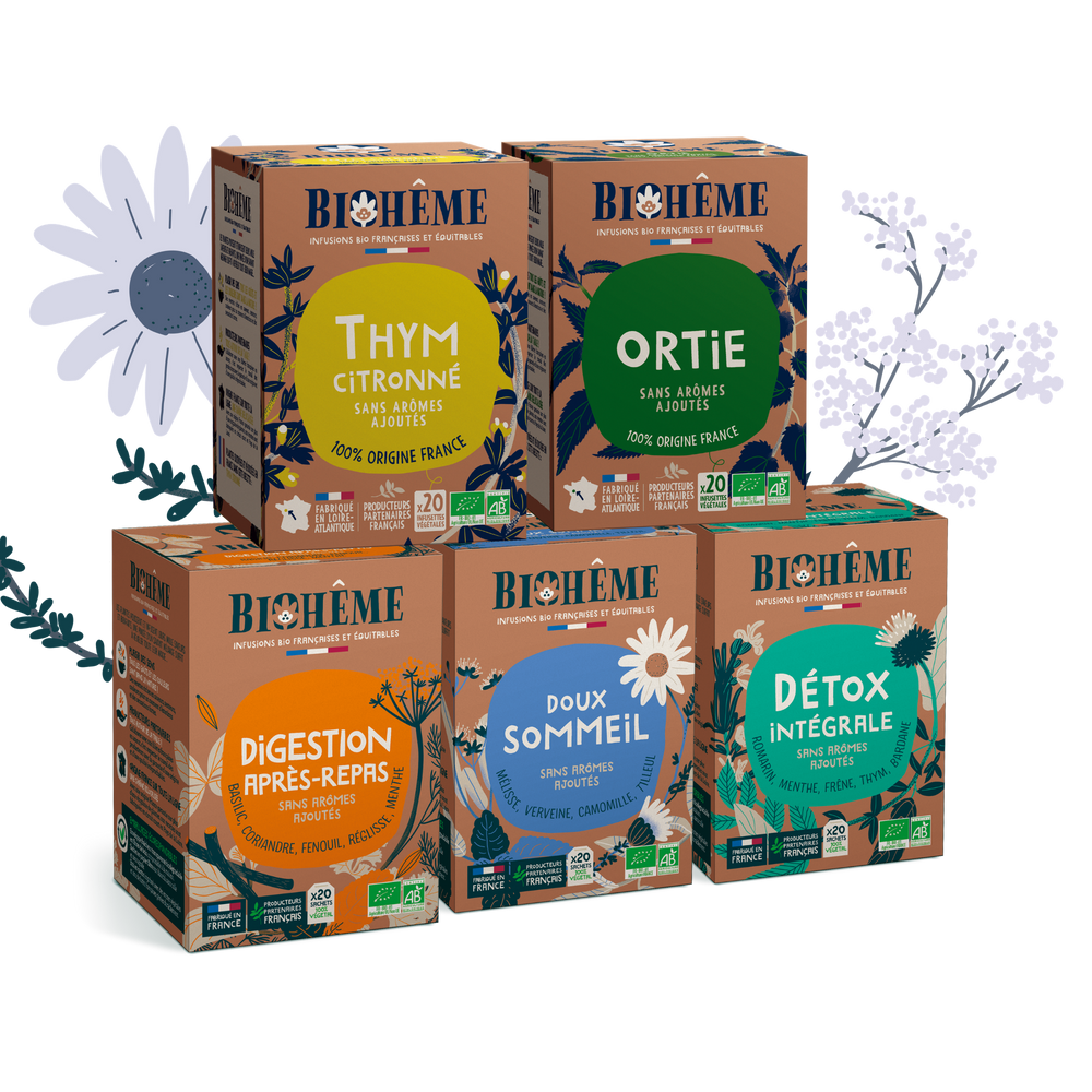 Découverte des infusions Naturo bio