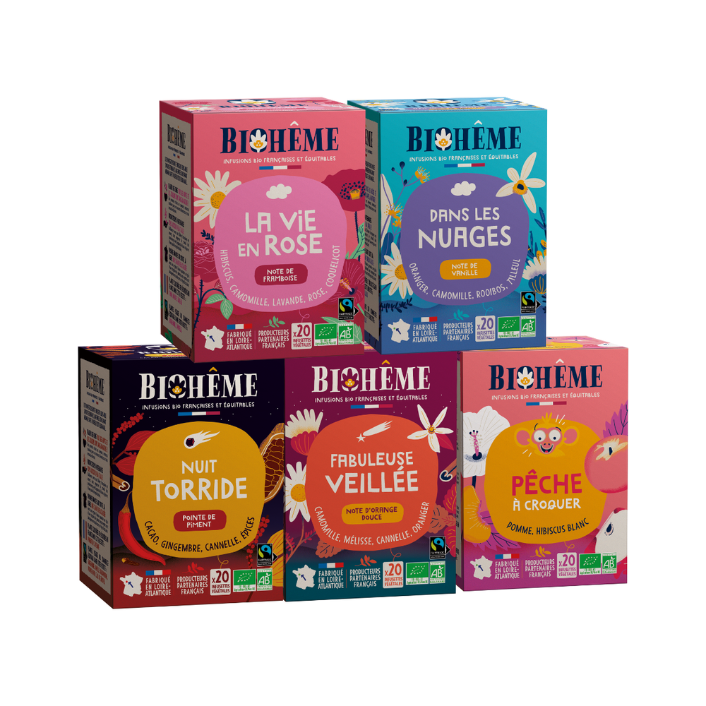 Rituel d'infusions Amour bio