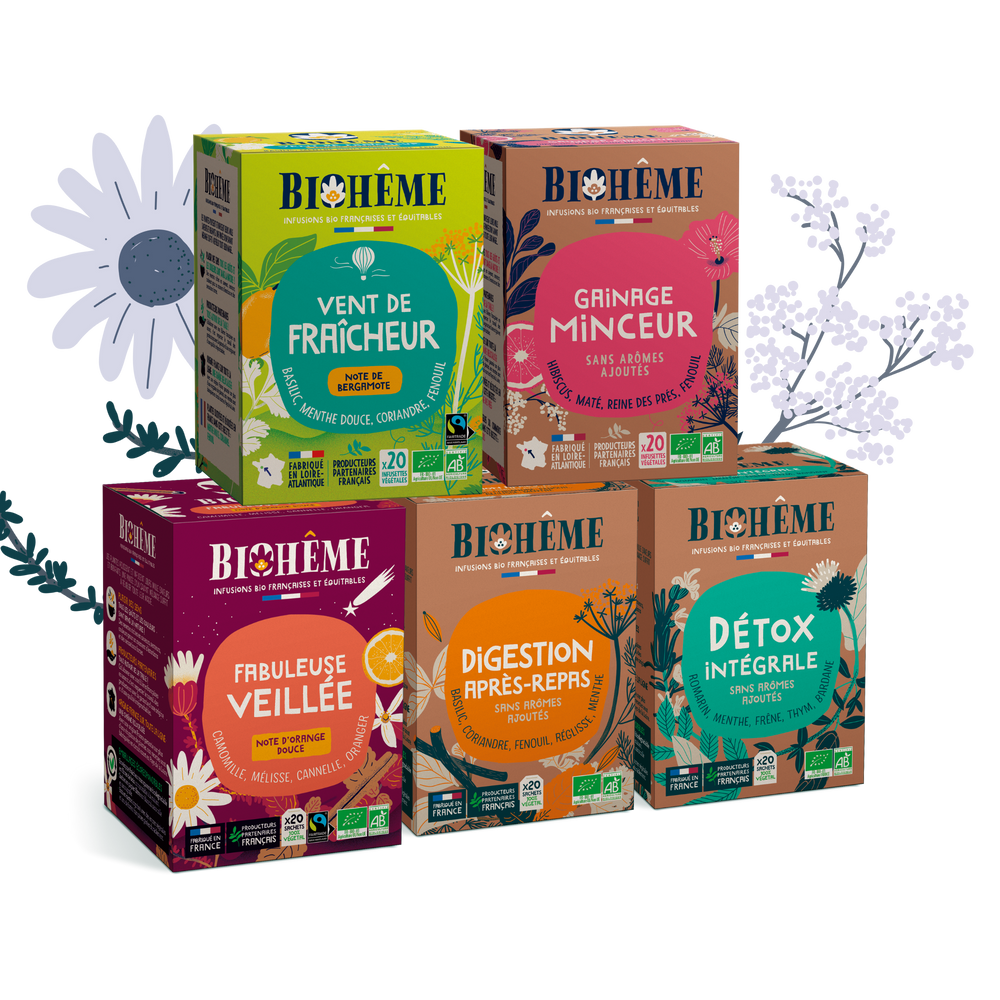 Rituel d'infusions Digestion & Détox bio