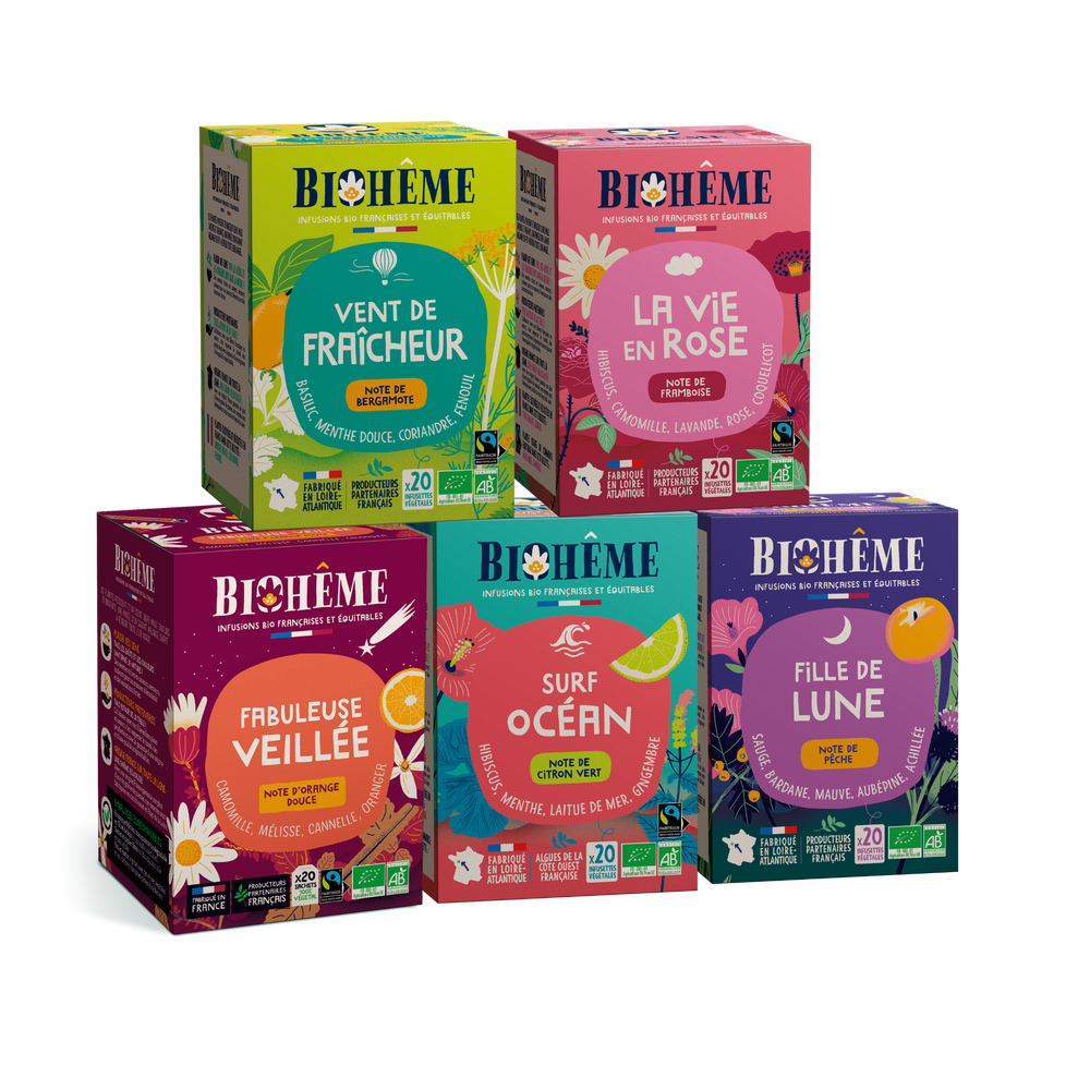 Rituel d'infusions Fraîcheur d'été bio