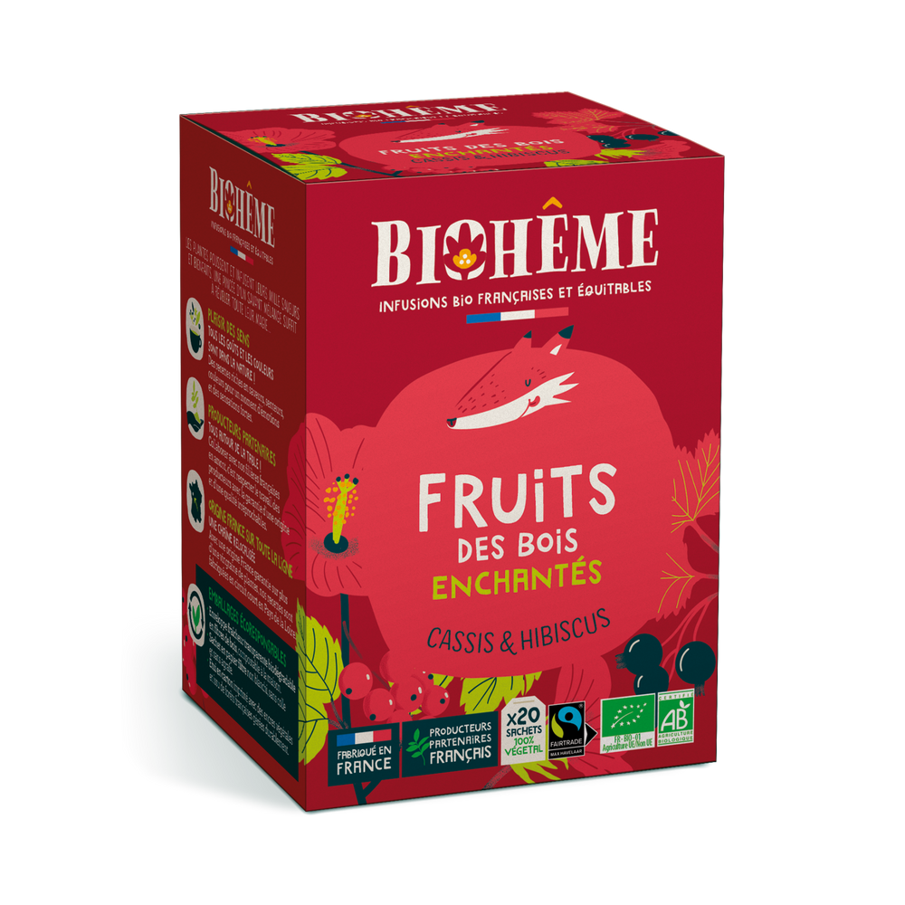 Infusion Fruits des Bois enchantés bio
