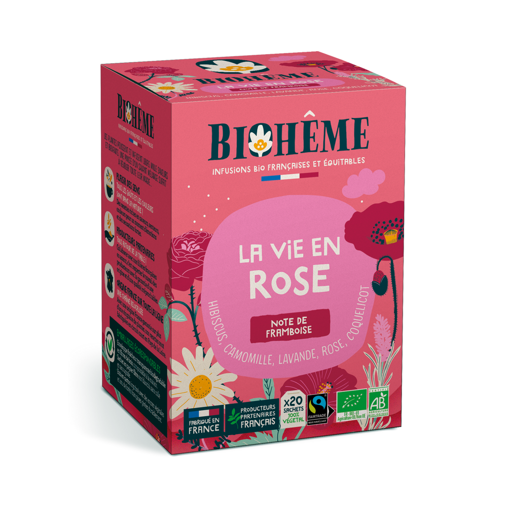 Infusion La Vie en Rose bio