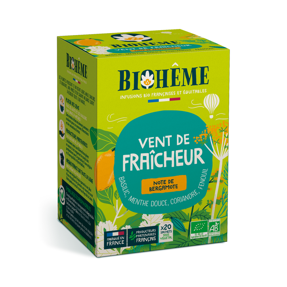Infusion Vent de Fraîcheur bio