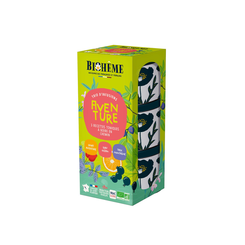 Mini trio Aventure bio