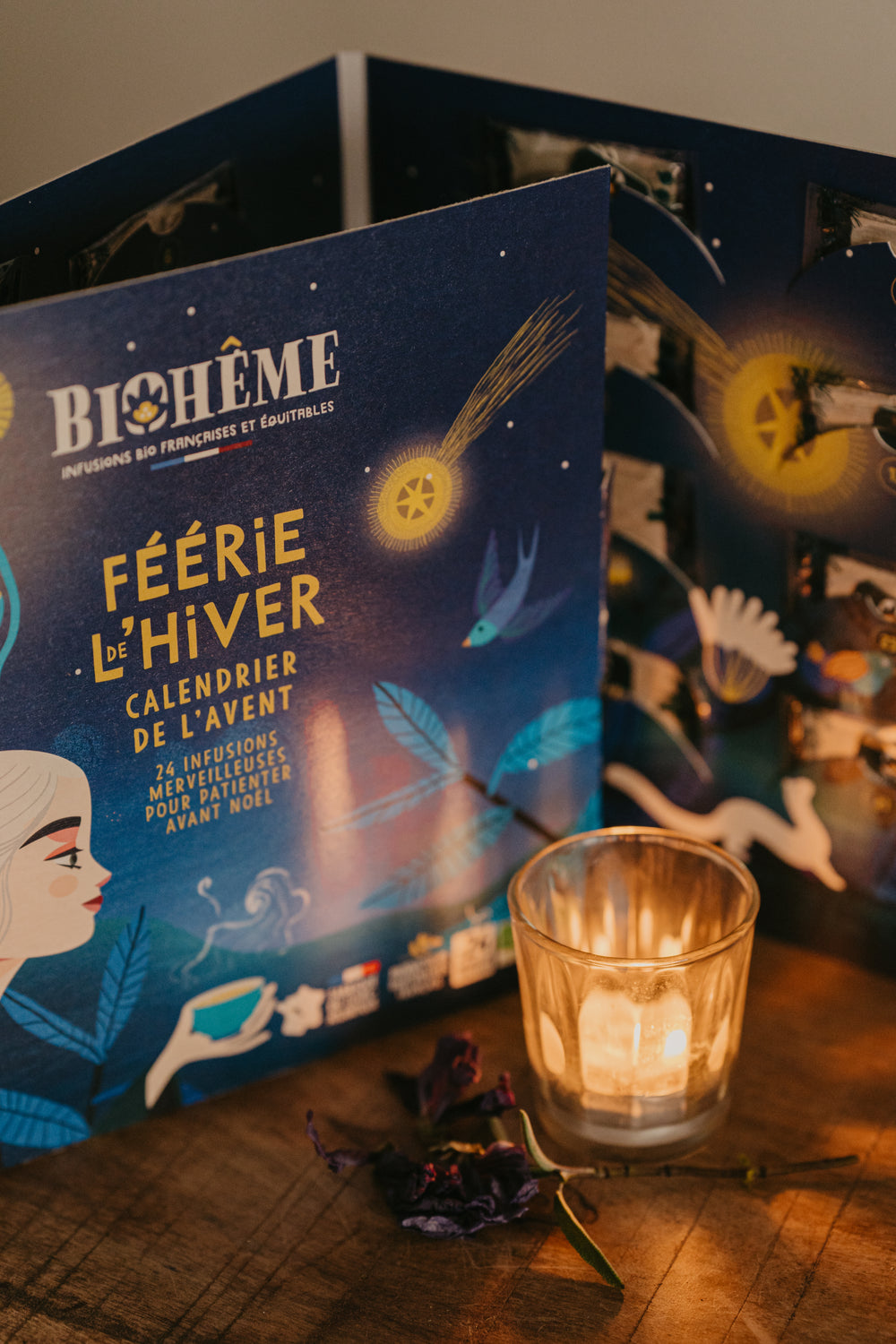 Calendrier Féérie de l'Hiver Nuit bio