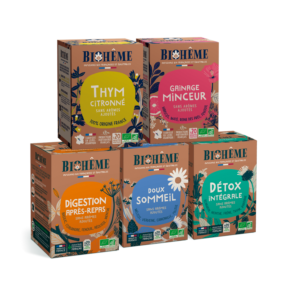 Découverte des infusions Naturo bio