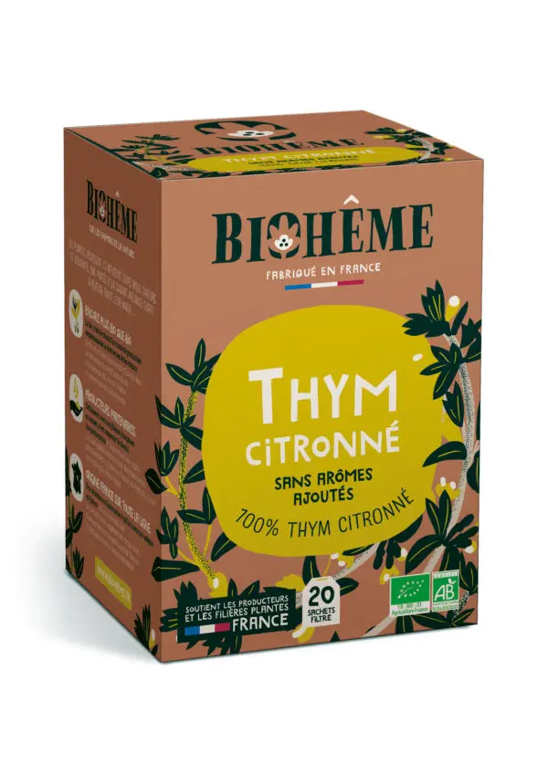 Tisane de thym citronné bio - origine France - Biohême