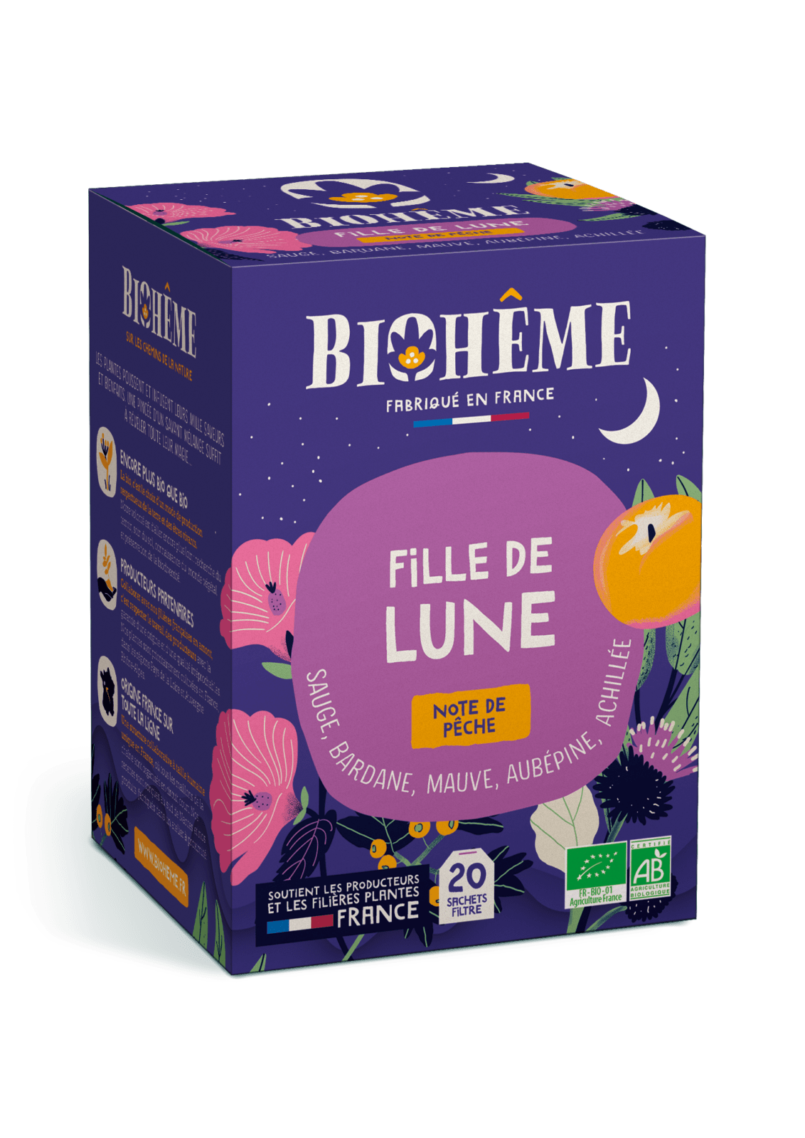 Coffret infusions Emotions - Made in France - Biohême