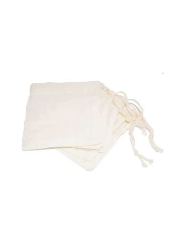 sachet ou filtre à thé réutilisable en tissu