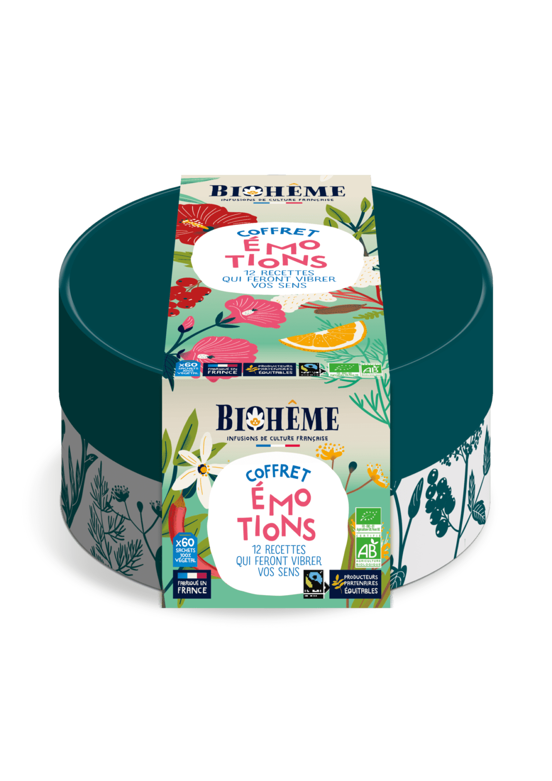 Coffret infusions Emotions - Made in France - Biohême