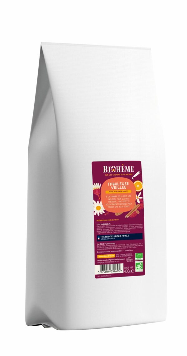 Infusion Fabuleuse Veillée - Sac vrac 400 g